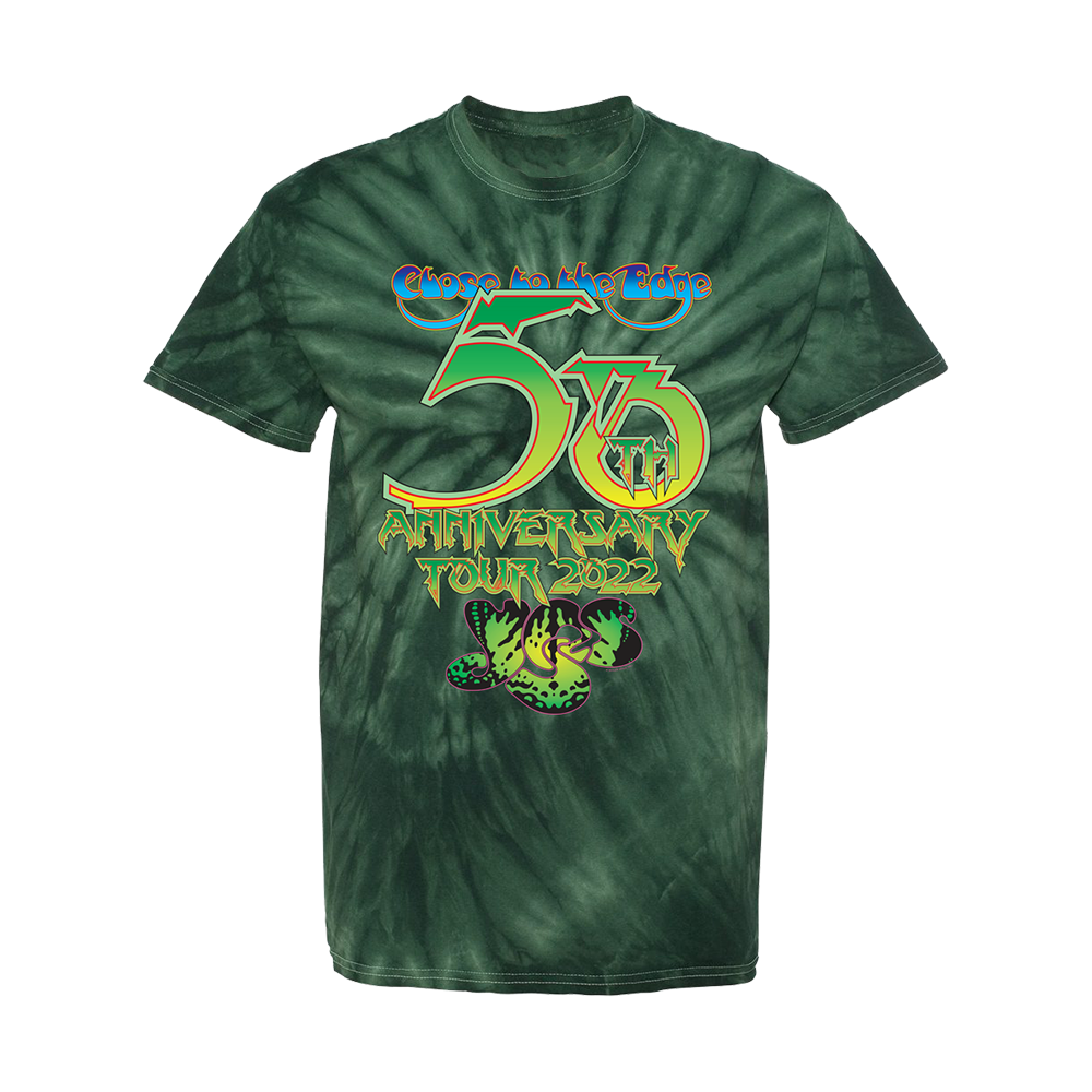 "Close to the Edge" 50th Anniversary 2022 Tour T-Shirt