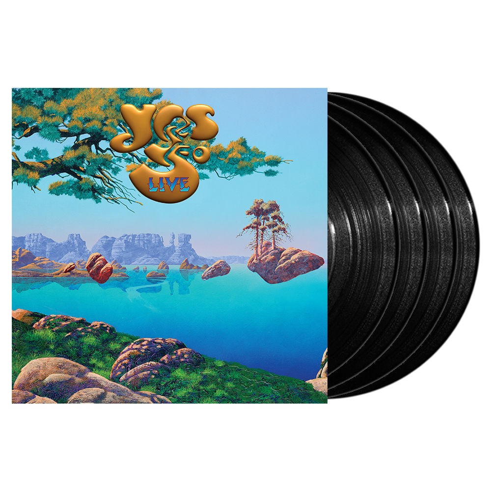YES 50 LIVE 4 LP